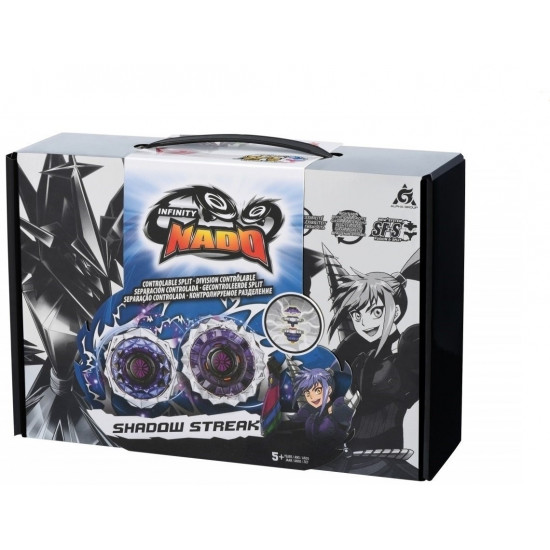 Дзига Auldey Infinity Nado Крек Shadow Streak Пекельний Привид (YW624705) Дзига Auldey Infinity Nado Крек Shadow Streak Пекельний Привид (YW624705)