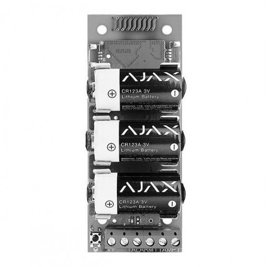 Беспроводной модуль для интеграции сторонних датчиков Ajax Transmitter, Jeweller, 3V CR123A Беспроводной модуль для интеграции сторонних датчиков Ajax Transmitter, Jeweller, 3V CR123A