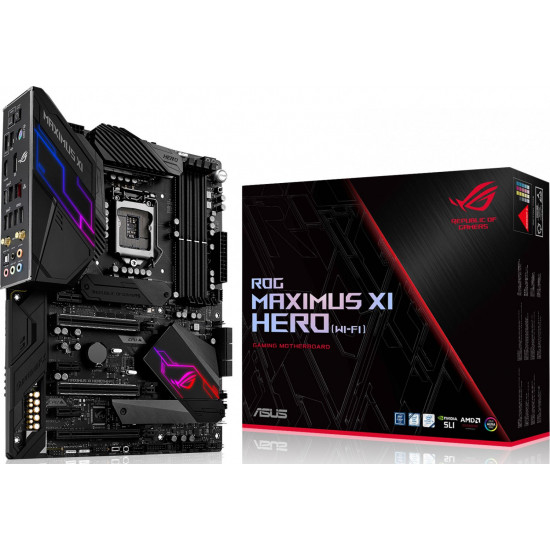 Материнcкая плата ASUS MAXIMUS XI HERO WI-FI Материнcкая плата ASUS MAXIMUS XI HERO WI-FI
