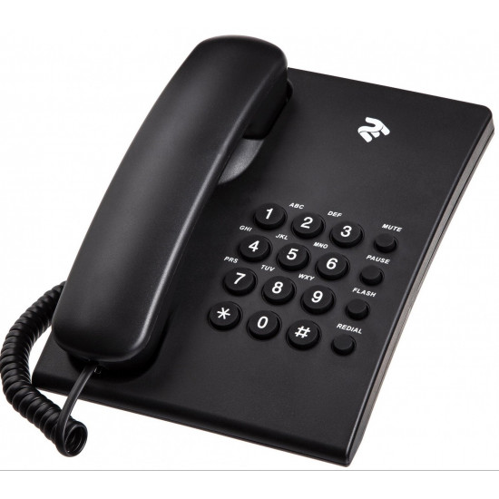 Phone cord 2E AP-210 Black Phone cord 2E AP-210 Black