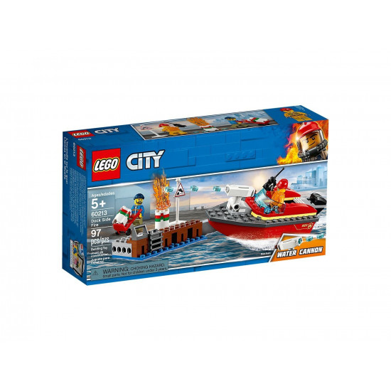 Конструктор LEGO City Пожар на причале (60213) Конструктор LEGO City Пожар на причале (60213)