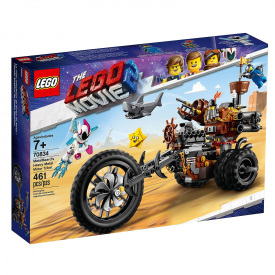 Конструктор LEGO Movie Трехколесный рок-мотоцикл Железной Бороды! (70834) Конструктор LEGO Movie Трехколесный рок-мотоцикл Железной Бороды! (70834)