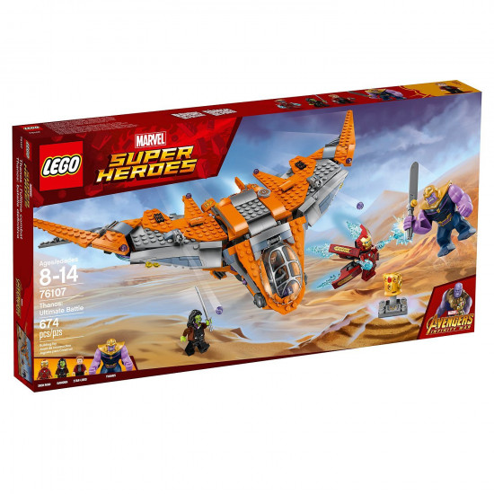Конструктор LEGO Super Heroes Танос: последняя битва (76107) Конструктор LEGO Super Heroes Танос: последняя битва (76107)
