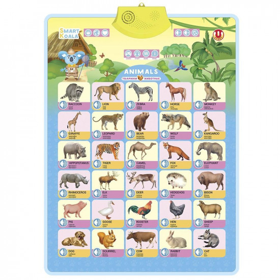 Audio poster interactive Smart Koala Wild animal (SKCIA1) Audio poster interactive Smart Koala Wild animal (SKCIA1)