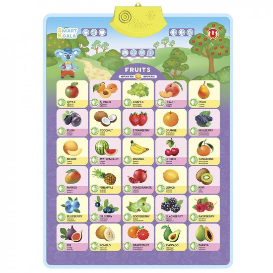Audio poster interactive Smart Koala Fruit (SKCIF3) Audio poster interactive Smart Koala Fruit (SKCIF3)