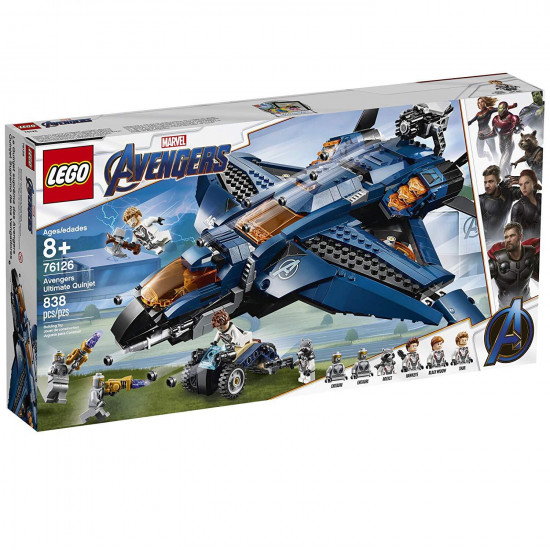 Конструктор LEGO Super Heroes Уникальный Квинджет Мстителей (76126) Конструктор LEGO Super Heroes Уникальный Квинджет Мстителей (76126)