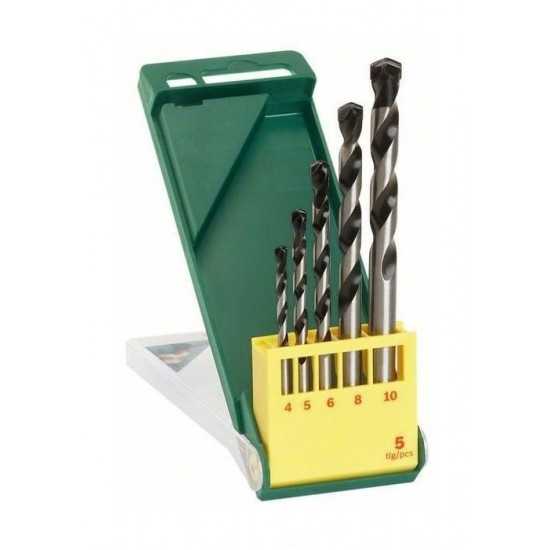 A set of drills on concrete of Bosch of 5 pieces. A set of drills on concrete of Bosch of 5 pieces.