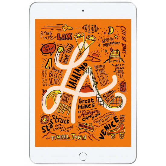 Планшет Apple iPad mini 5 Wi-Fi + 4G 64GB Silver (MUX62RK/A) 2019 Планшет Apple iPad mini 5 Wi-Fi + 4G 64GB Silver (MUX62RK/A) 2019