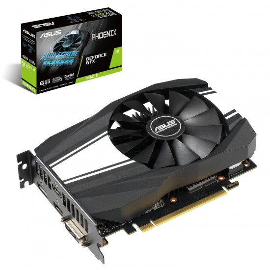 Видеокарта ASUS GeForce GTX1660TI 6GB GDDR6 Dual (PH-GTX1660TI-6G) Видеокарта ASUS GeForce GTX1660TI 6GB GDDR6 Dual (PH-GTX1660TI-6G)
