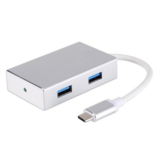 Adapter 2E Type-C to 4*USB3.0, Hub Aluminum, 0.20 of m Adapter 2E Type-C to 4*USB3.0, Hub Aluminum, 0.20 of m