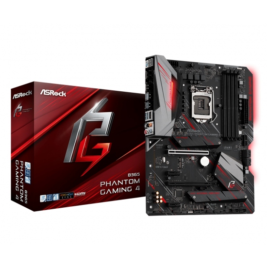 ASRock B365 PHANTOM GAMING 4 motherboard ASRock B365 PHANTOM GAMING 4 motherboard
