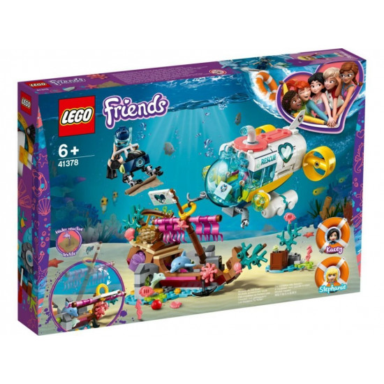 Конструктор LEGO Friends Місія з порятунку дельфінів (41378) Конструктор LEGO Friends Місія з порятунку дельфінів (41378)