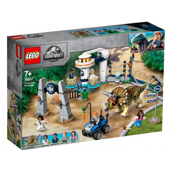 Конструктор LEGO Jurassic World Ярость трицератопса (75937) Конструктор LEGO Jurassic World Ярость трицератопса (75937)