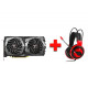 Video card MSI GeForce GTX1650 4GB DDR5 GAMING X (GF_GTX1650_GAMING_X_4G) Video card MSI GeForce GTX1650 4GB DDR5 GAMING X (GF_GTX1650_GAMING_X_4G)