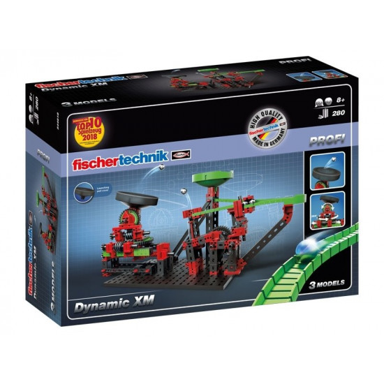 Конструктор fisсhertechnik PROFI Динамика XM (FT-544618) Конструктор fisсhertechnik PROFI Динамика XM (FT-544618)