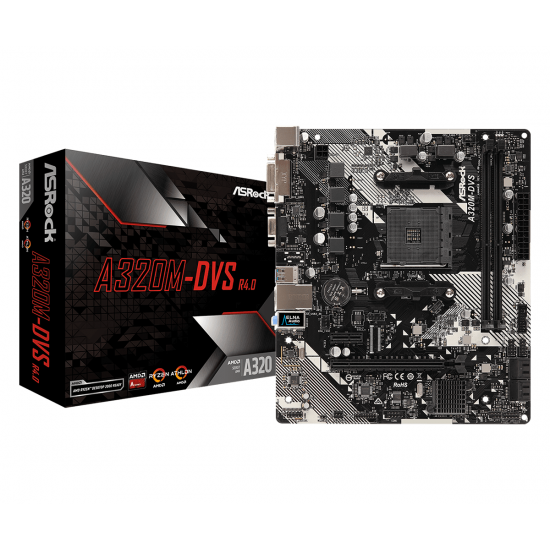 ASRock A320M-DVS motherboard ASRock A320M-DVS motherboard