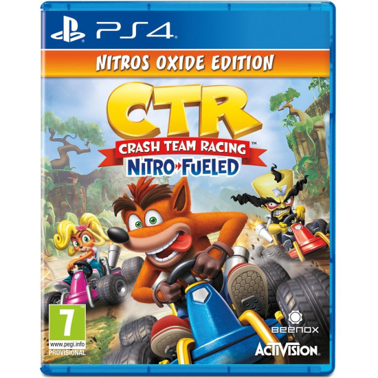 Гра Crash Team Racing Nitro Oxide Edition (PS4, Англійська мова) Гра Crash Team Racing Nitro Oxide Edition (PS4, Англійська мова)