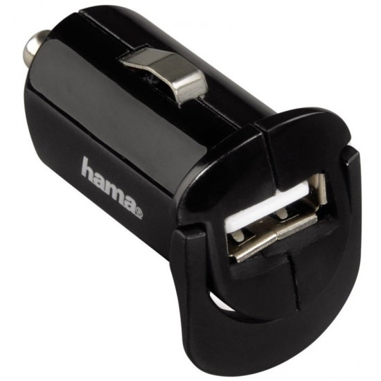 Автомобильное зарядное устройство Hama 1A + microUSB Cable Black Автомобильное зарядное устройство Hama 1A + microUSB Cable Black