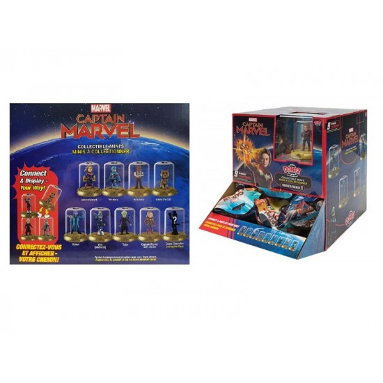 Колекційна фігурка Jazwares Domez Collectible Figure Pack Marvels Captain Marvel, S1 (DMZ0147) Колекційна фігурка Jazwares Domez Collectible Figure Pack Marvels Captain Marvel, S1 (DMZ0147)