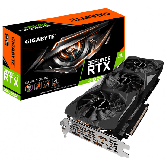 Video card Gigabyte GeForce RTX2080 SUPER GAMING OC 8G (GV-N208SGAMING_OC-8GC) Video card Gigabyte GeForce RTX2080 SUPER GAMING OC 8G (GV-N208SGAMING_OC-8GC)
