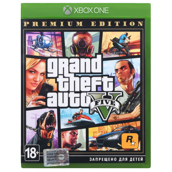 Гра Grand Theft Auto V Premium Online Edition (Xbox One, Російські субтитри) Знижки до 40% на ігри для PS4 і Xbox One! Гра Grand Theft Auto V Premium Online Edition (Xbox One, Російські субтитри) Знижки до 40% на ігри для PS4 і Xbox One!