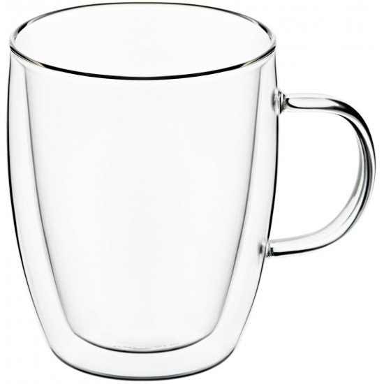 A set of cups with Ardesto handles with double walls for latte, 270 ml, 2 pieces (AR2627G) A set of cups with Ardesto handles with double walls for latte, 270 ml, 2 pieces (AR2627G)