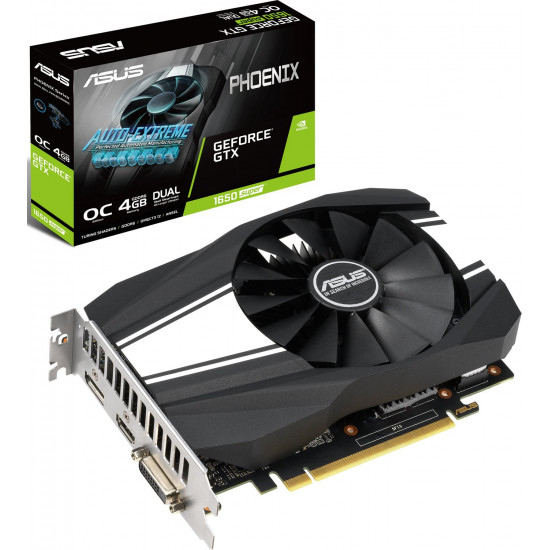 Видеокарта ASUS GeForce GTX1650 SUPER 4GB GDDR6 (PH-GTX1650S-O4G) Видеокарта ASUS GeForce GTX1650 SUPER 4GB GDDR6 (PH-GTX1650S-O4G)