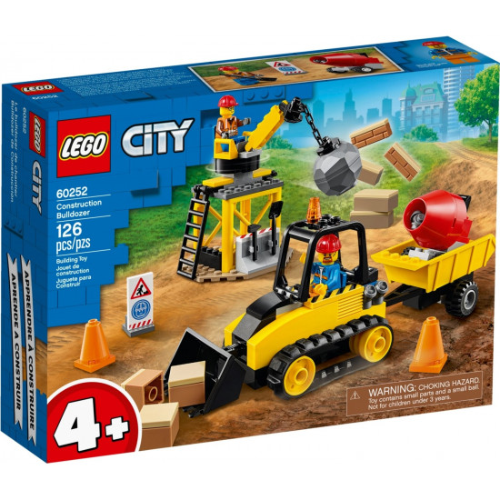 Конструктор LEGO City Будівельний бульдозер (60252) Конструктор LEGO City Будівельний бульдозер (60252)