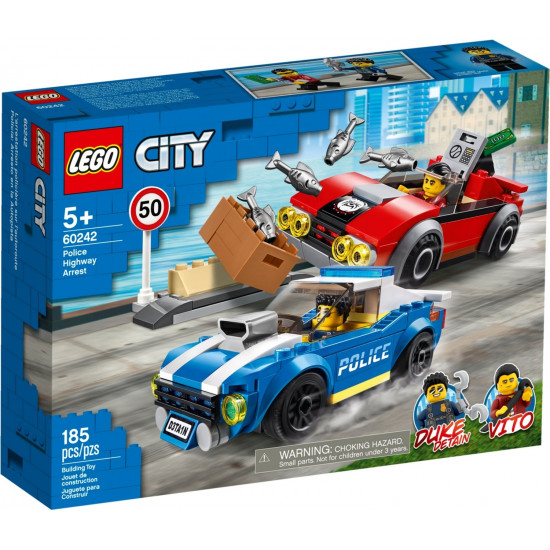 Конструктор LEGO City Арест на шоссе (60242) Конструктор LEGO City Арест на шоссе (60242)