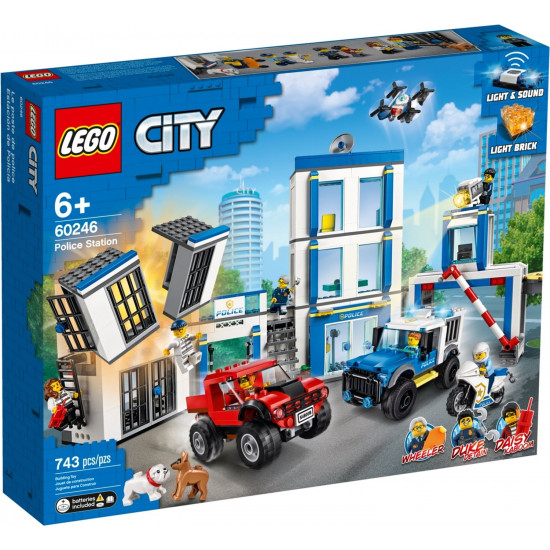 Конструктор LEGO City Полицейский участок (60246 L) Конструктор LEGO City Полицейский участок (60246 L)