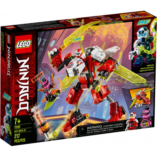 Конструктор LEGO Ninjago Реактивный самолёт Кая (71707) Конструктор LEGO Ninjago Реактивный самолёт Кая (71707)