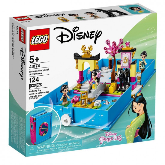 Конструктор LEGO Disney Princess Книга сказочных приключений Мулан (43174) Конструктор LEGO Disney Princess Книга сказочных приключений Мулан (43174)