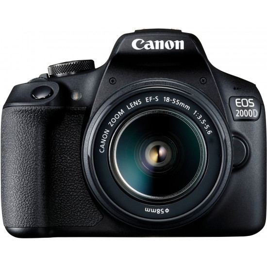 CANON EOS camera 2000D 18-55 DC III Black (2728C007) CANON EOS camera 2000D 18-55 DC III Black (2728C007)