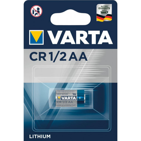 VARTA CR 1/2AA BLI 1 LITHIUM battery VARTA CR 1/2AA BLI 1 LITHIUM battery