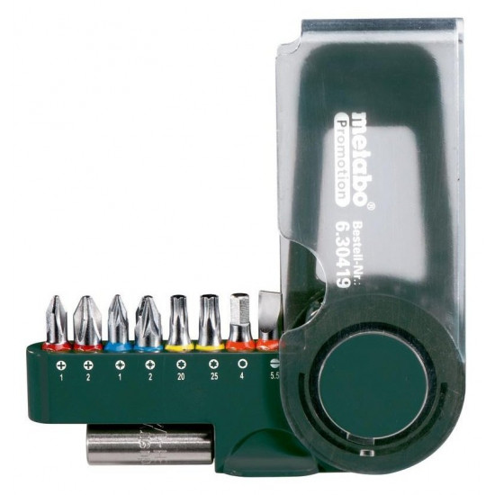 Набір біт Metabo PROMOTION 9шт Набір біт Metabo PROMOTION 9шт