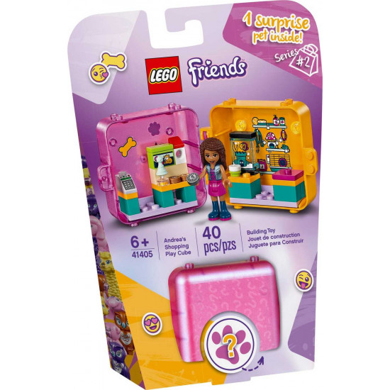 Конструктор LEGO Friends Ігровий куб: Андреа на шопінгу (41405) Конструктор LEGO Friends Ігровий куб: Андреа на шопінгу (41405)