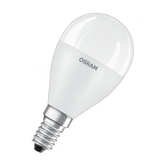 Лампа светодиодная OSRAM LED Value P60 шарик 7W 806Lm 4000K E14 Лампа светодиодная OSRAM LED Value P60 шарик 7W 806Lm 4000K E14