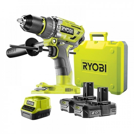 Аккумуляторная дрель-шуруповерт Ryobi ONE+ R18PD7-220B Аккумуляторная дрель-шуруповерт Ryobi ONE+ R18PD7-220B