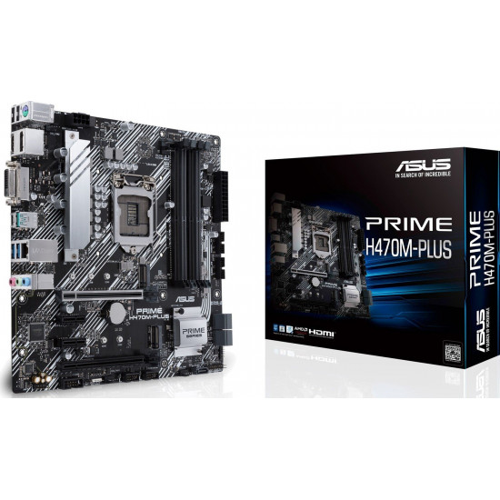 Материнcкая плата ASUS PRIME H470M-PLUS Материнcкая плата ASUS PRIME H470M-PLUS