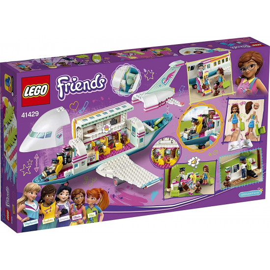 Конструктор LEGO Friends Літак у Хартлейк Сіті (41429) Конструктор LEGO Friends Літак у Хартлейк Сіті (41429)