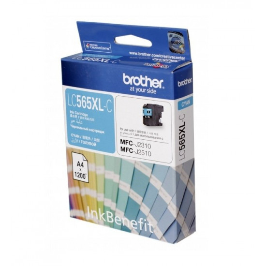 Cartridge jet Brother MFC-J2310 XL cyan (LC565XLC) Cartridge jet Brother MFC-J2310 XL cyan (LC565XLC)