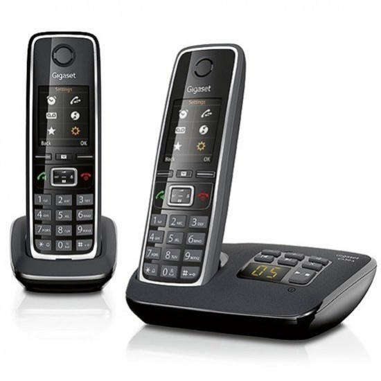 Телефон DECT Gigaset C530 DUO Black Телефон DECT Gigaset C530 DUO Black