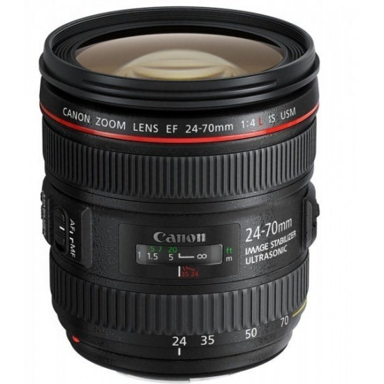 Объектив Canon EF 24-70 mm f/4.0L IS USM (6313B005) Объектив Canon EF 24-70 mm f/4.0L IS USM (6313B005)
