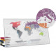 Скретч-карта світу 1DEA.me Travel Map AIR World (AW) Скретч-карта світу 1DEA.me Travel Map AIR World (AW)