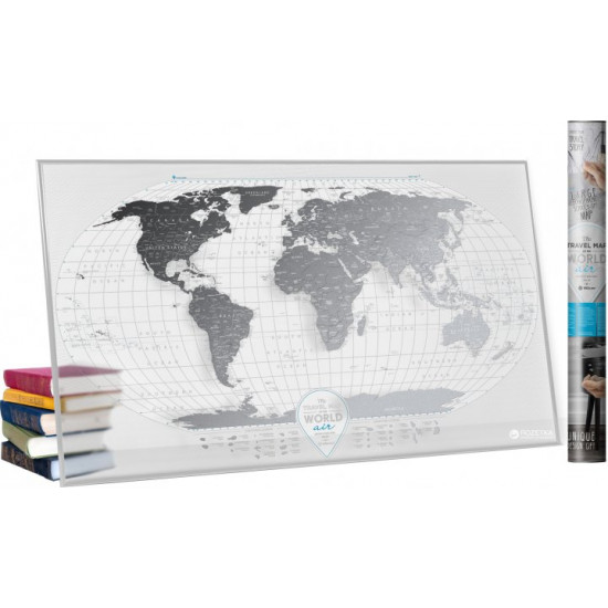 Скретч-карта світу 1DEA.me Travel Map AIR World (AW) Скретч-карта світу 1DEA.me Travel Map AIR World (AW)