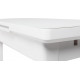 Обідній стіл Vetro Mebel ТМ-79 ultra wht (білий ультра) Обідній стіл Vetro Mebel ТМ-79 ultra wht (білий ультра)