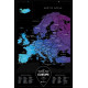 Скретч карта 1DEA.me Travel Map Black Europe (BE) Скретч карта 1DEA.me Travel Map Black Europe (BE)