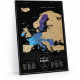 Скретч карта 1DEA.me Travel Map Black Europe (BE) Скретч карта 1DEA.me Travel Map Black Europe (BE)