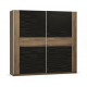 Sliding wardrobe for the bedroom made of 2D chipboard Fiesta Furniture Service Sliding wardrobe for the bedroom made of 2D chipboard Fiesta Furniture Service