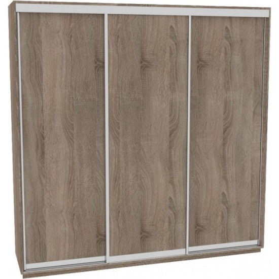 Sliding wardrobe HOUSE VN256 Sonoma oak truffle chipboard 250x60x240 Sliding wardrobe HOUSE VN256 Sonoma oak truffle chipboard 250x60x240